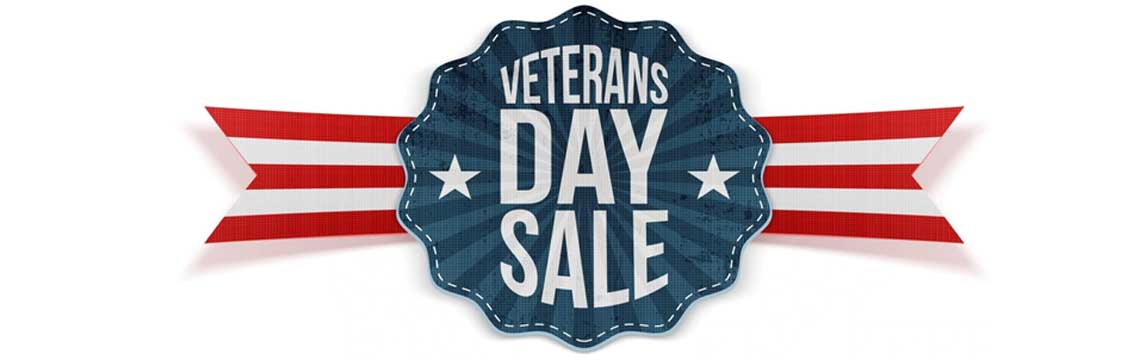 Veterans Day Weekend Sales